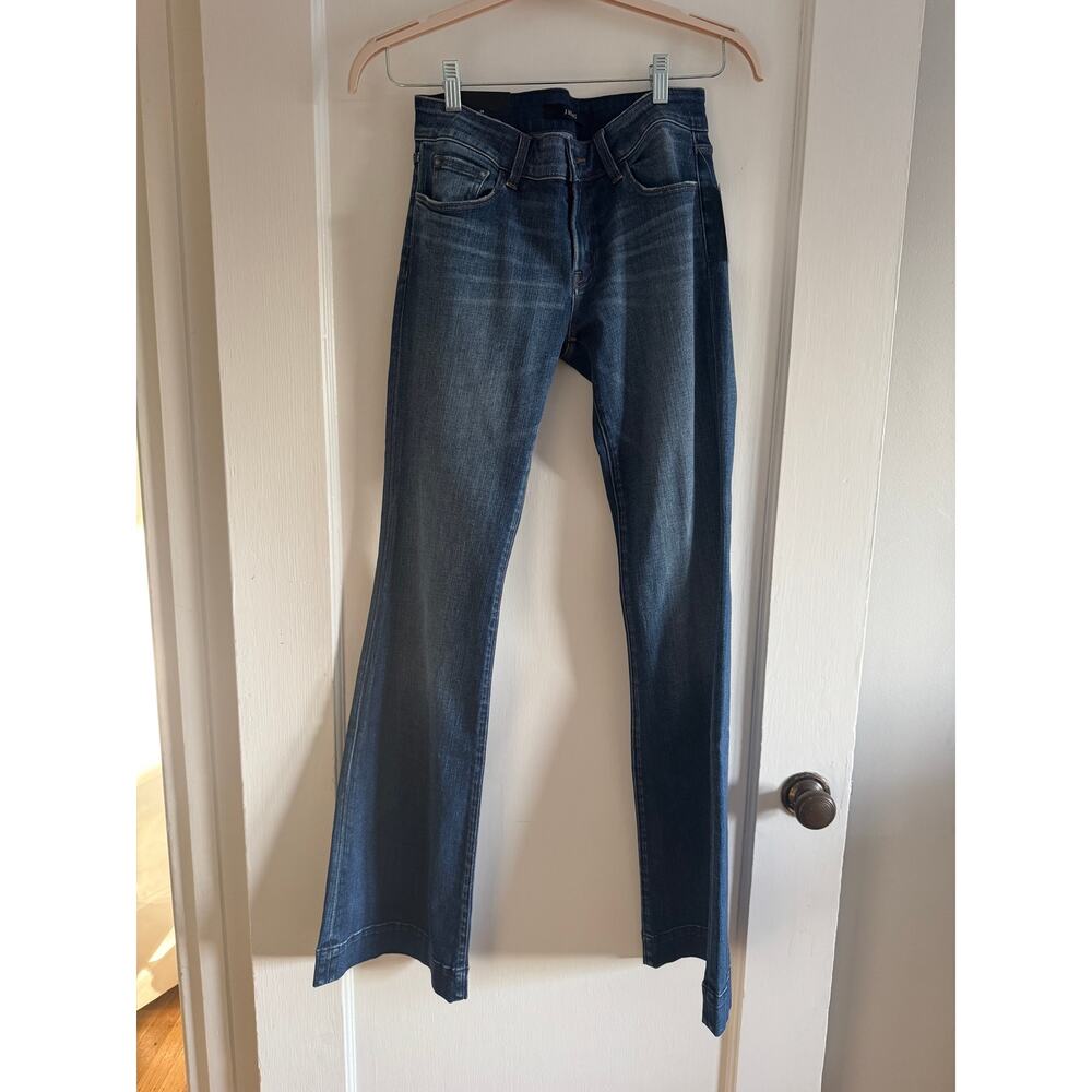 J BRAND Love Story Low-Rise Bell Bottom Jeans in Decoy – Size 28 NWT
